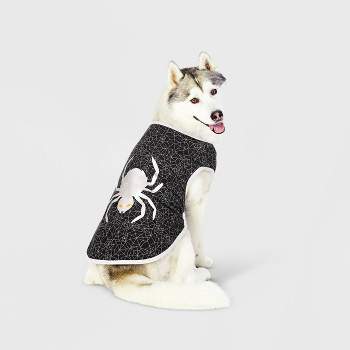 Halloween Graphic Spider Dog T-Shirt - Black - M - Hyde & EEK! Boutique™