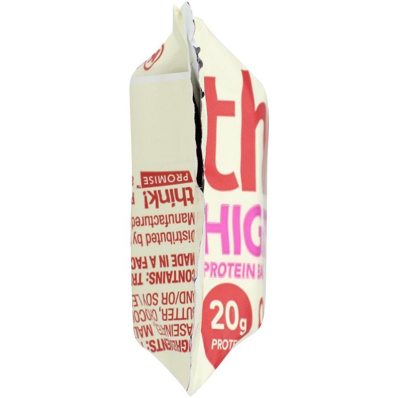 Think! Chocolate Fudge High Protein Bar - Case of 10/2.1 oz, 4 of 8