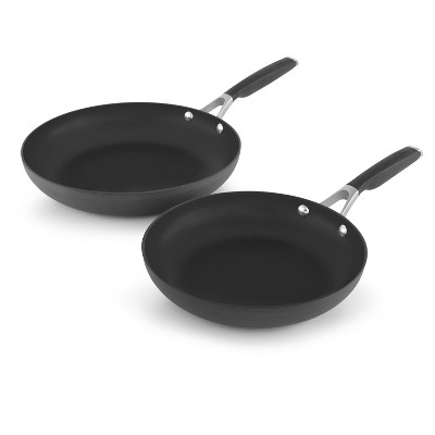 Select by Calphalon 10" and 12" Hard-Anodized Non-stick Fry Pan Set