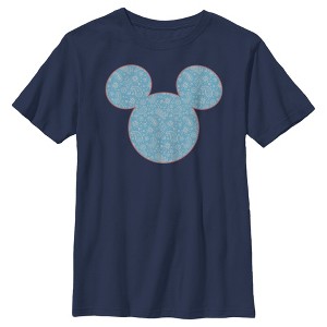 Boy's Disney Mickey and Friends Paisley Silhouette T-Shirt - 1 of 4