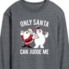 Men's - Frosty The Snowman - Christmas Long Sleeve Graphic T-Shirt - 2 of 4