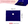 Unique Bargains Earrings Bracelets Velvet Pouches Snap Button Portable Jewelry Storage Bag 8 Pcs - 2 of 4