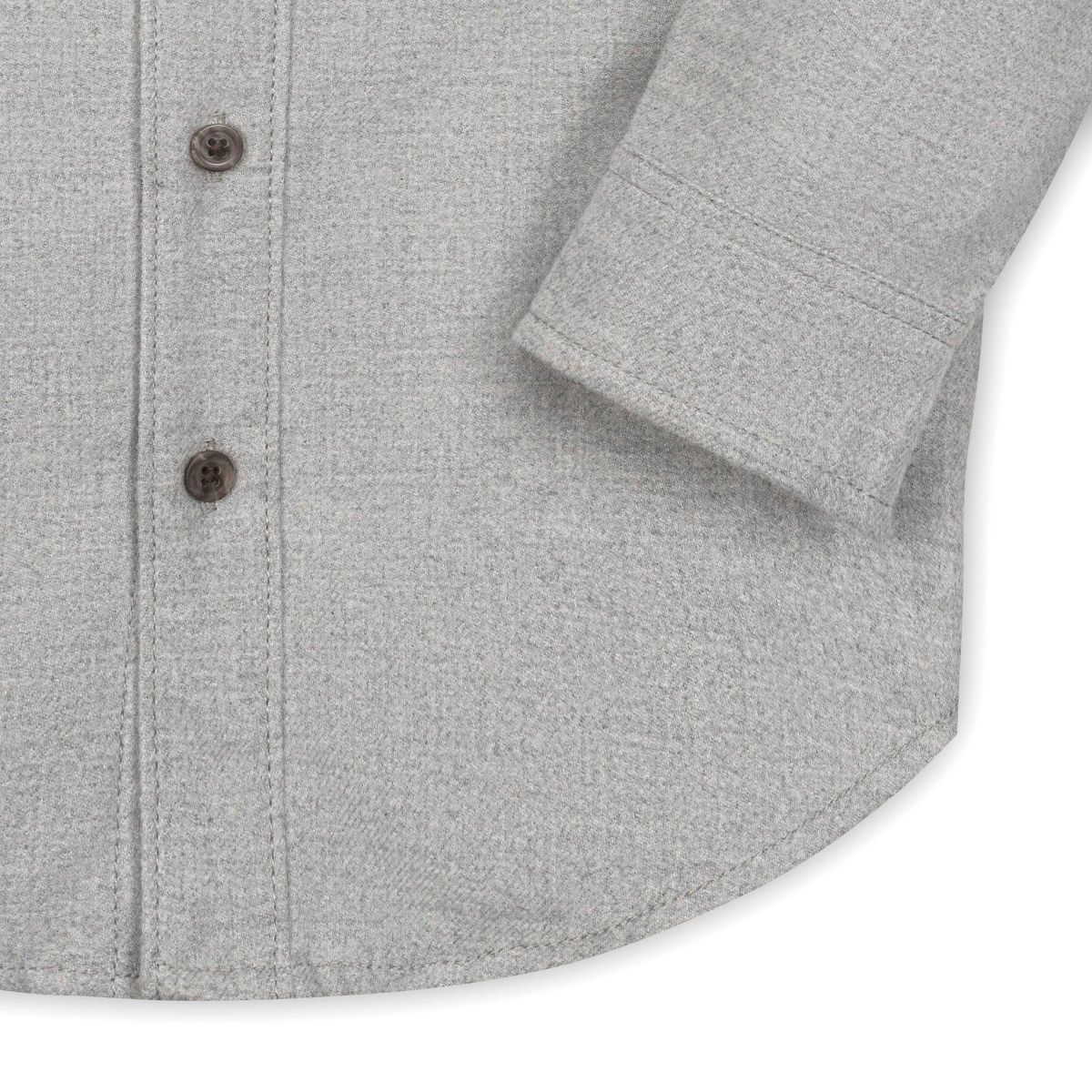 Hope & Henry Boys' Long Sleeve Plaid Flannel Button Down Shirt with Elbow Patches, Kids - thumbnail 3