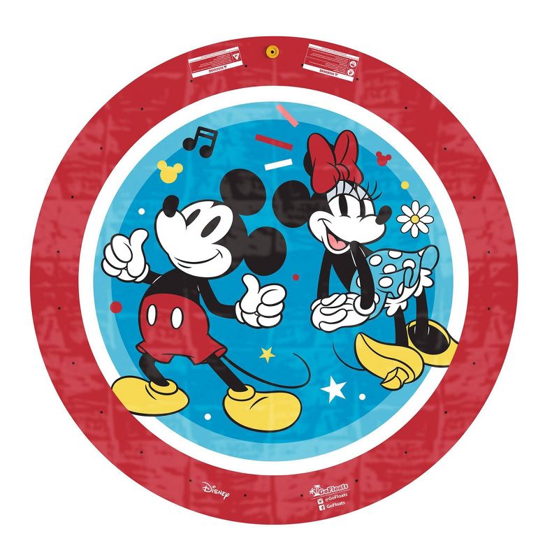 GoFloats Disney Mickey and Minnie Kids&#39; Water Splash Pad Mat and Sprinkler, 3 of 6