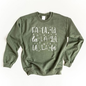 Simply Sage Market Women's Graphic Sweatshirt Fa La La Square - 1 of 2