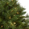 Nearly Natural 3-ft Wyoming Mixed Pine Artificial Christmas Tree with 150 Clear Lights and 270 Bendable Branches - image 3 of 4