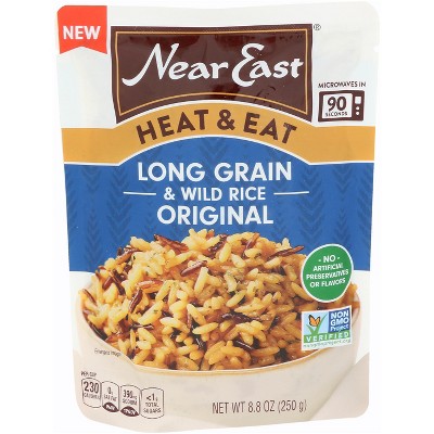 Near East Long Grain Wild Rice Heat & Eat -8.8 oz