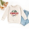 The Juniper Shop Eat Sleep Gymnastics Repeat Toddler Sweatshirt - 3 of 4