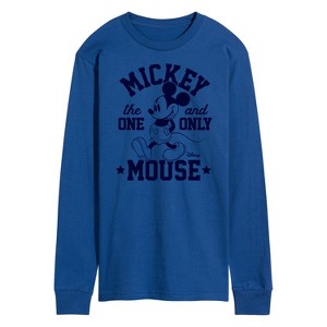 Men's - Disney - The One And Only Mickey Long Sleeve Graphic T-Shirt - 1 of 4