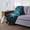 Disney Little Mermaid Classic Ariel And Ursula Silk Touch Throw Blanket - 4 of 4