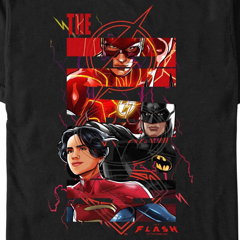 Men's The Flash comics Book Superheroes T-Shirt, 2 of 6