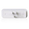 ELEGRP Triple Outlet Extender, 3 Prong Grounded Wall Tab with 3 Electrical Outlets for Travel Home Hotel Office, ETL Listed, White £¨3 Pack) - 3 of 4