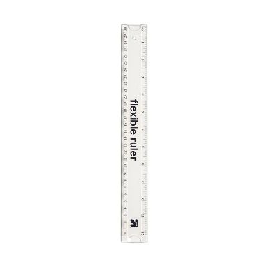 12" Flexible Ruler Clear - up&up™