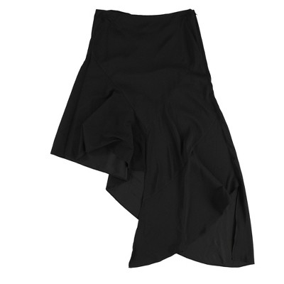bar III Womens Asymmetrical Midi Skirt