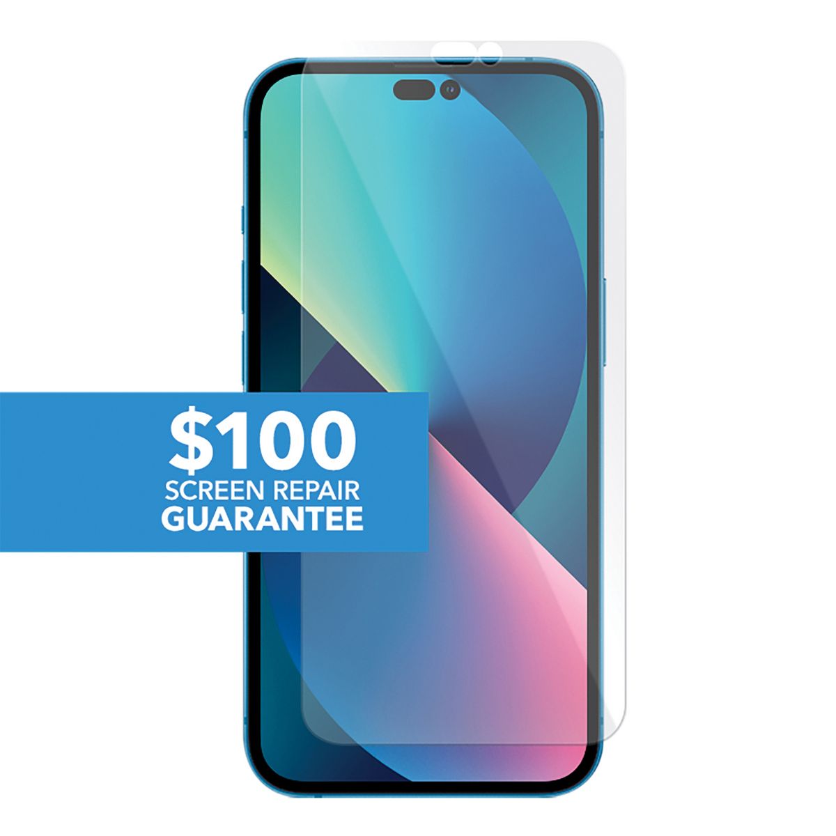 cellhelmet® Tempered Glass with $100 Coverage, Size: iPhone® 14 Pro