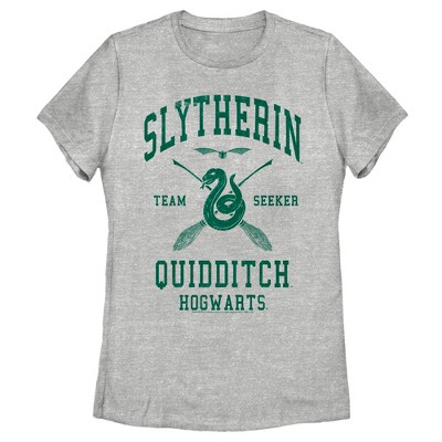 Women's Harry Potter Slytherin Quidditch Team Seeker T-shirt : Target