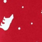 classic red polar bear