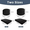 MAXYOYO Giant Bean Bag Chair Bed, Convertible Beanbag Folds from Lazy Chair to Floor Mattress, Black - 2 of 4