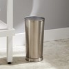 Saturday Knight Ltd Roche Modern Iron Construction Bath Waste Basket - 10.33x7.78x7.78", Nickel - 3 of 4
