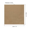 Unique Bargains Glass Fiber Non-Stick Heat Resistant Durable Baking Mat Brown 1 Pc 13" x 13" - 2 of 4
