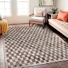 World Rug Gallery Contemporary Checkered Indoor Area Rug - 2 of 4
