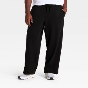 Men's Big Active Comfort Cotton Fleece Pants - All In Motion