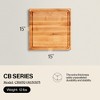 John Boos Block Wide Reversible Cutting/Carving Board with Juice Groove and Integrated Handles - 2 of 4
