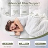 Itopfox Extra Thick Mattress Topper for Back Pain & Cloud-Like Sleep Soft & Plush Pillow Top Bed Topper for Firm Mattress, Cooling Overfilled 1400GSM - 4 of 4