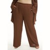 June + Vie by Roaman's Knitted Pull-On Pants - 4 of 4