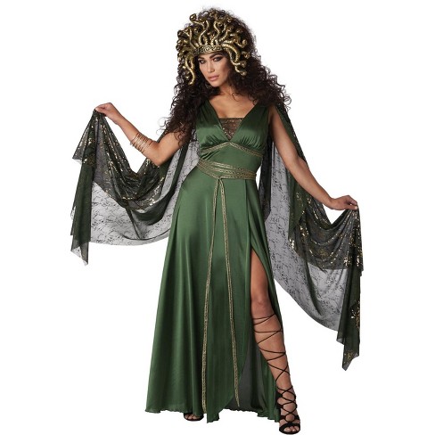 California Costumes Medusa, Queen Of The Gorgons Adult Costume, Small :  Target