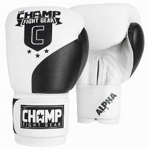 Amber Fight Gear Alpha Series Boxing Gloves with Wrist Support for Boxing Kickboxing Muay Thai Training or Sparring - 1 of 4