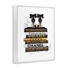 Stupell Industries Black Gold White Glam Bookstack, 24" x 30" - 3 of 4