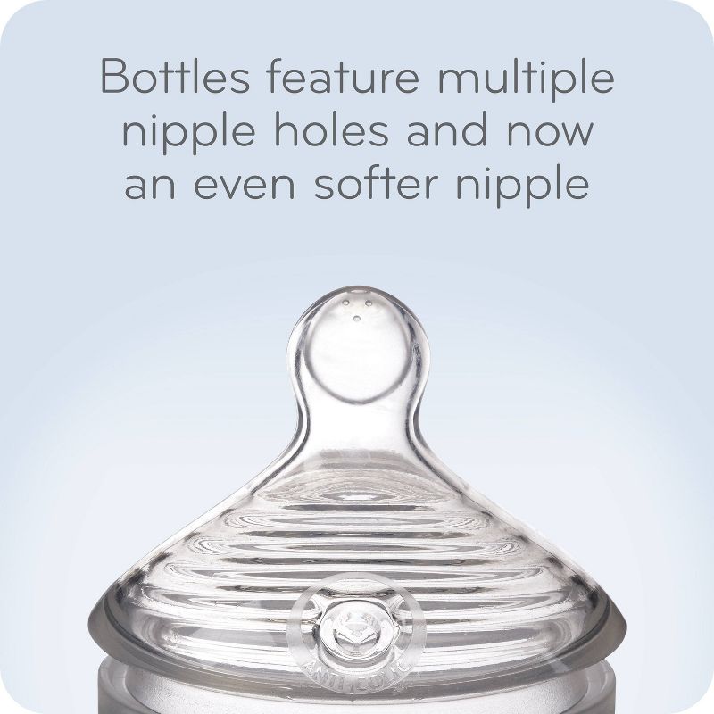 NUK Glass Baby Bottles - 8 fl oz/3pk, 4 of 7