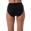 Just Intimates Panties for Women, Combed Cotton Tagless and Breathable High Cut Briefs (6 Pack) - 4 of 4