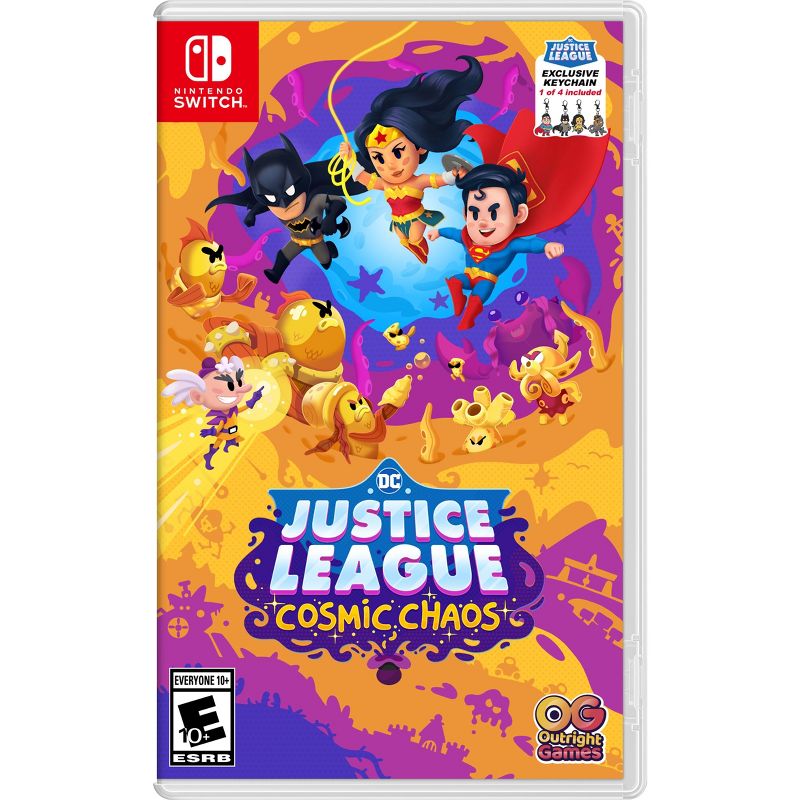 DC&#39;s Justice League: Cosmic Chaos - Nintendo Switch: Superhero Adventure, Co-op Play, New & Sealed, 1 of 10