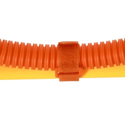 Adjustable Yellow Dog Agility Training Set with Carrying Bag