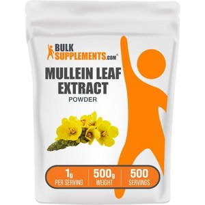 BulkSupplements Mullein Leaf Extract Powder - 1 of 4