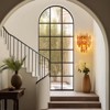 CityFurn 3-Light Modern Amber Glass Flush Mount Ceiling Light for Kitchen - 3 of 4