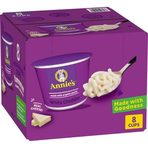 Annie's White Cheddar Microwavable Mac & Cheese Cup - 1 of 4