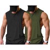 COOFANDY Men Workout Tank Top Gym Bodybuilding Sleeveless Muscle T Shirts Cut Off Shirts S-XXXL - 4 of 4