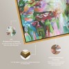 Art Remedy Vision of Greens Green Abstract Wall Art Framed - 4 of 4