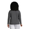 Lands' End Women's Relaxed Supima Cotton Long Sleeve Crew Neck T-Shirt - 2 of 4