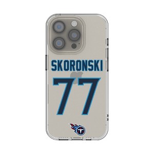 NFL Tennessee Titans Players Game Tactic Clear Cell Phone Case for Apple iPhone - 1 of 4
