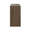 PAGED Paulownia Veneer Striped Console Table for Entryway, Elegant Entryway Sofa Side Table, Solid Wood Entryway Table, Sofa Table - 4 of 4