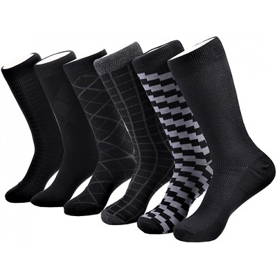 Mio Marino Men's Modern Collection Dress Socks 6 Pack : Target