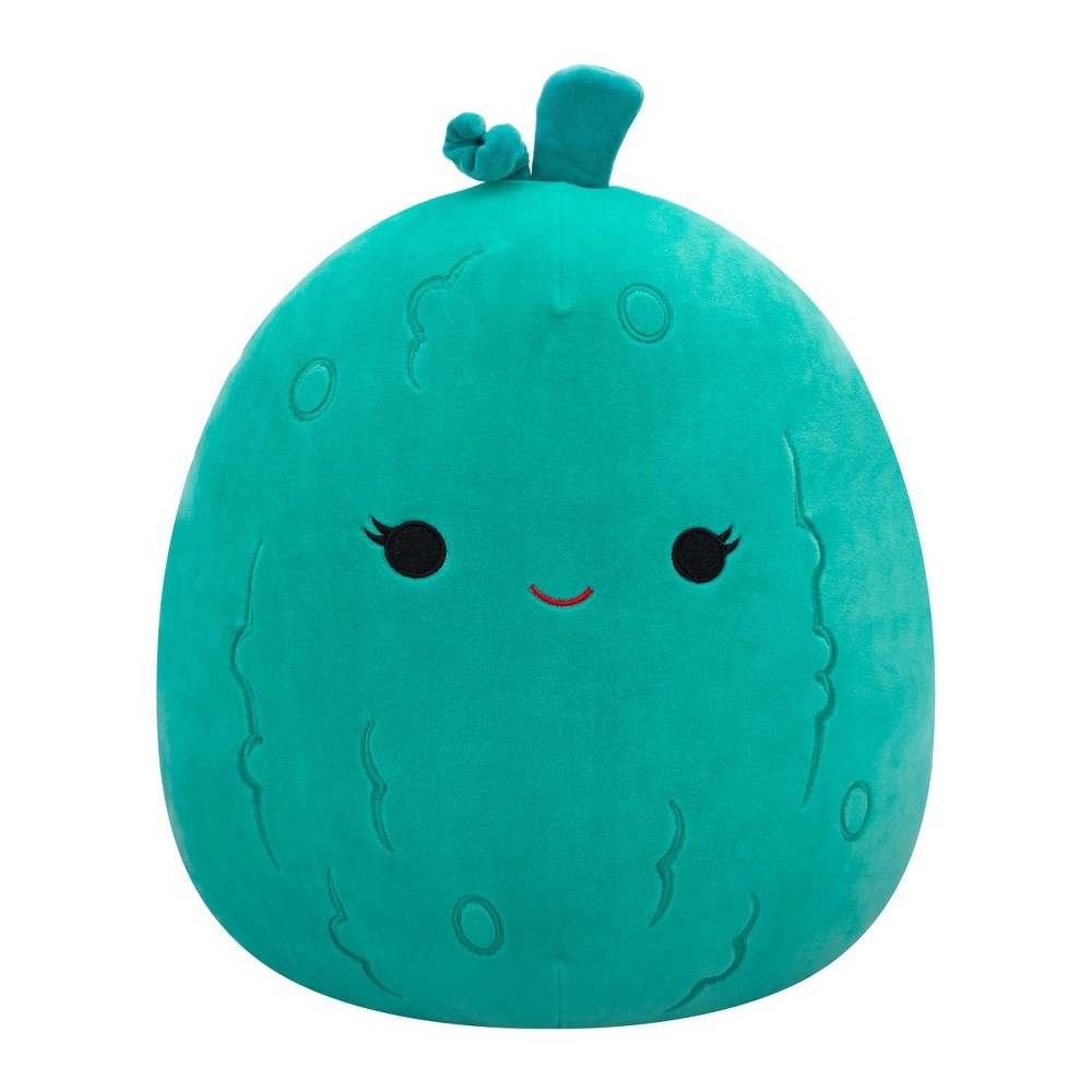 Photos - Soft Toy Squishmallows 14'' Emerald Green Pickle Plush  (Target Exclusive)