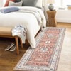 Washable Area Rug, Oriental Vintage Design, Soft Faux Wool Carpet, Non-Slip and Stain Resistant, Ideal for Living Room, Bedroom, Kitchen, Office - 3 of 4