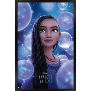 Trends International Disney Wish - Asha One Sheet Framed Wall Poster Prints - 1 of 4