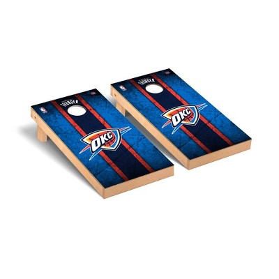 NBA Oklahoma City Thunder Premium Cornhole Board Vintage Version