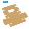 Unique Bargains Paper Durable Sturdy Soap Box with PVC Window for DIY Craft 40 Pcs - 3 of 4